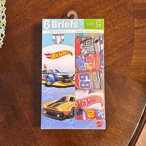 Hot Wheels Boys' Briefs 6-Pack